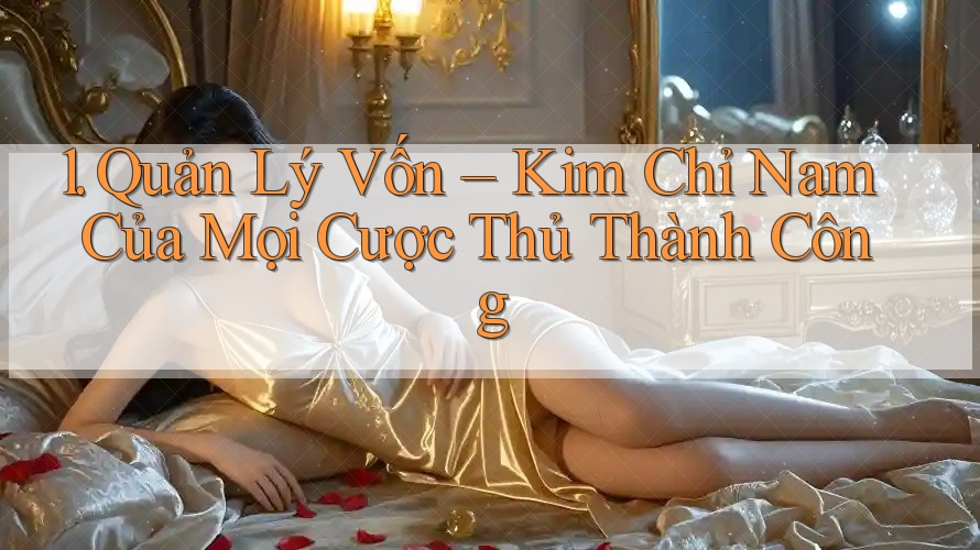 1. Quản Lý Vốn – Kim Chỉ Nam Của Mọi Cược Thủ Thành Công