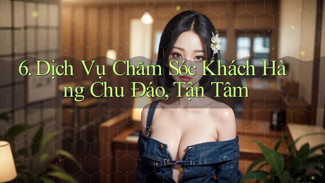 6. Dịch Vụ Chăm Sóc Khách Hàng Chu Đáo, Tận Tâm
