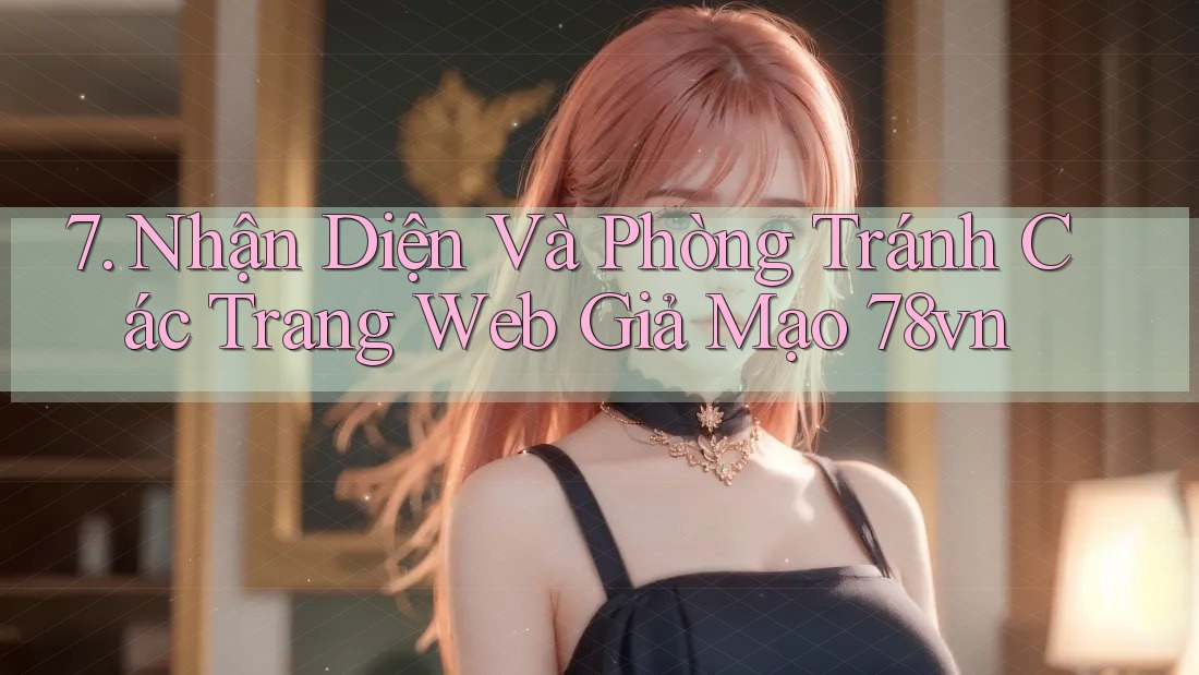 7. Nhận Diện Và Phòng Tránh Các Trang Web Giả Mạo 78vn