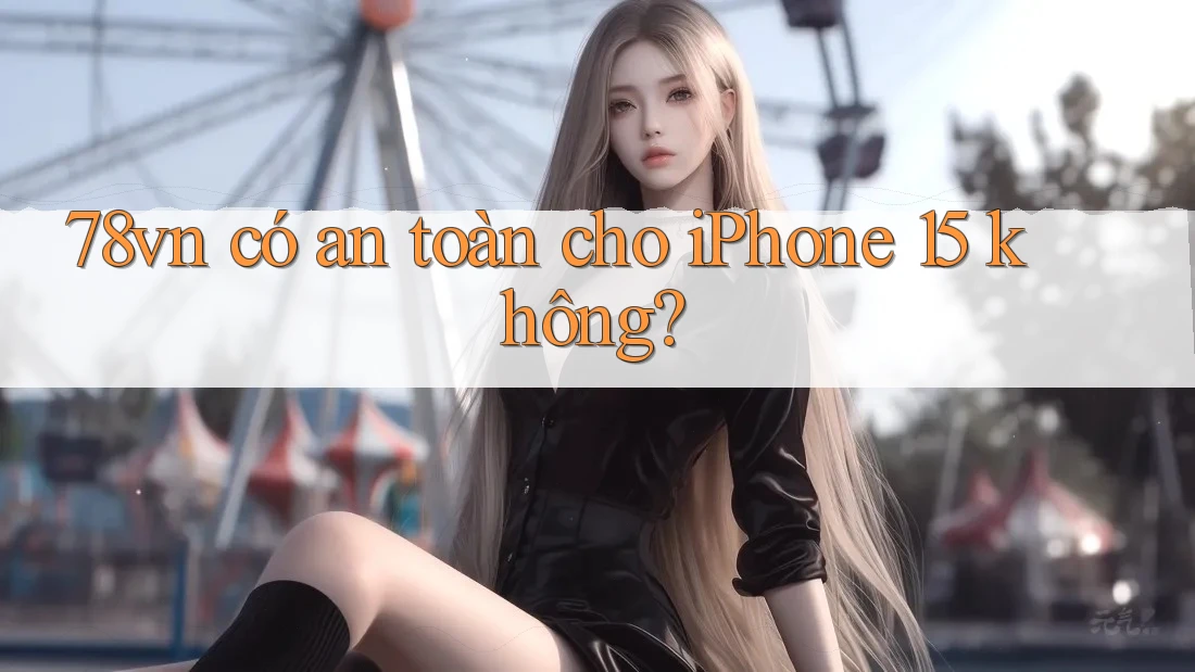 78vn có an toàn cho iPhone 15 không?