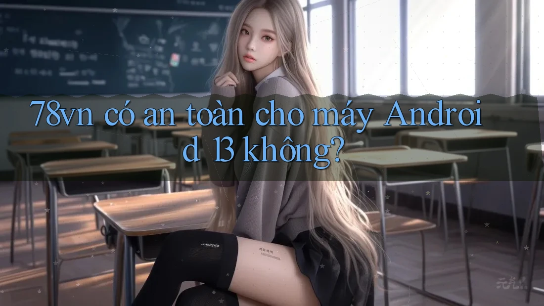 78vn có an toàn cho máy Android 13 không?