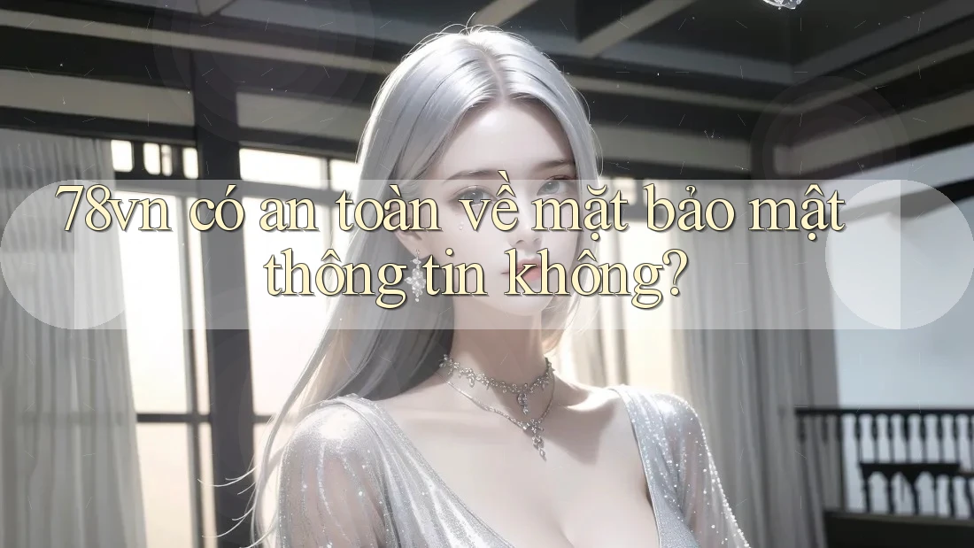 78vn có an toàn về mặt bảo mật thông tin không?