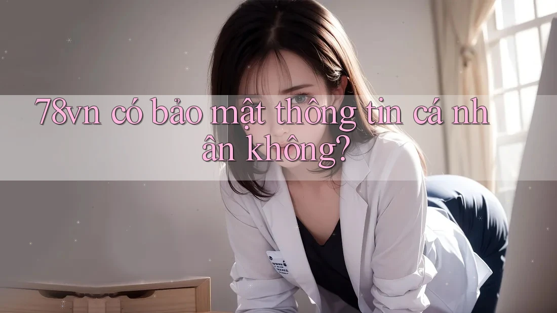 78vn có bảo mật thông tin cá nhân không?