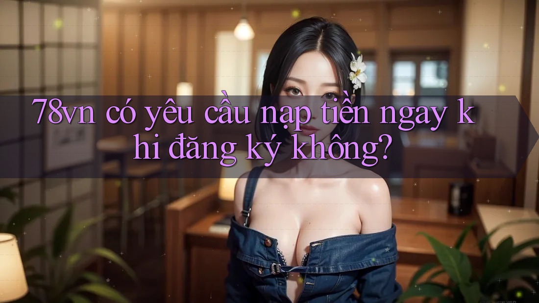 78vn có yêu cầu nạp tiền ngay khi đăng ký không?