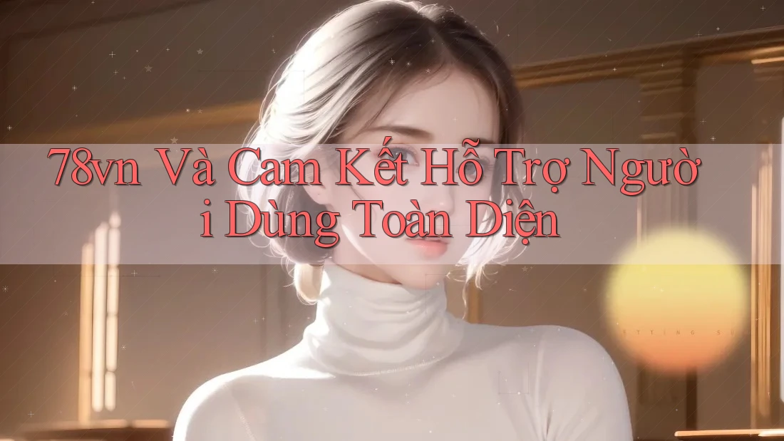 78vn Và Cam Kết Hỗ Trợ Người Dùng Toàn Diện