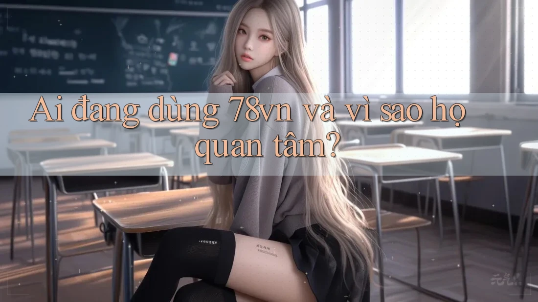 Ai đang dùng 78vn và vì sao họ quan tâm?