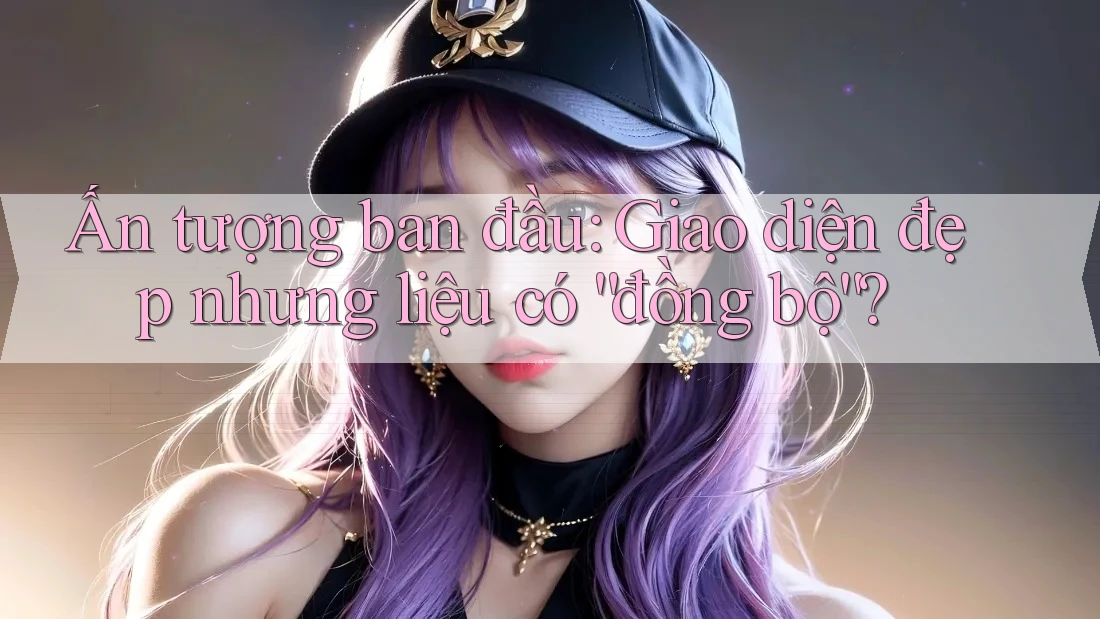 Ấn tượng ban đầu: Giao diện đẹp nhưng liệu có “đồng bộ”?