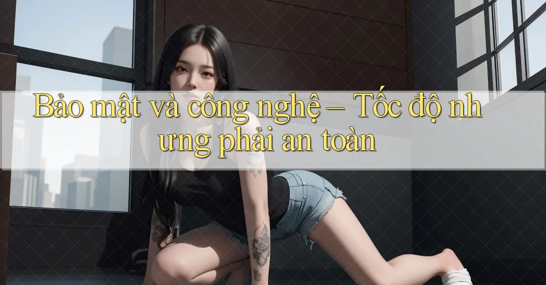 Bảo mật và công nghệ – Tốc độ nhưng phải an toàn