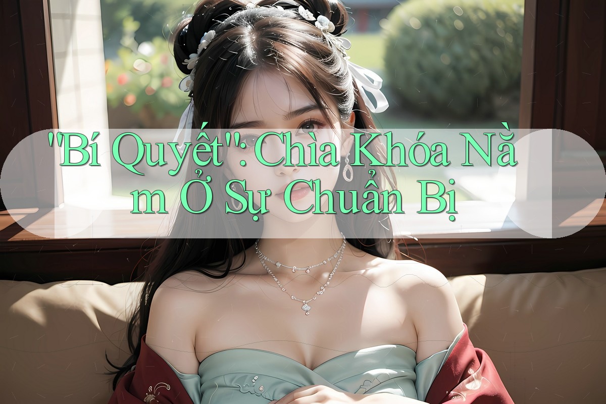 “Bí Quyết”: Chìa Khóa Nằm Ở Sự Chuẩn Bị