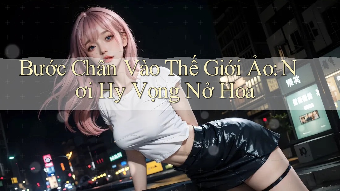 Bước Chân Vào Thế Giới Ảo: Nơi Hy Vọng Nở Hoa