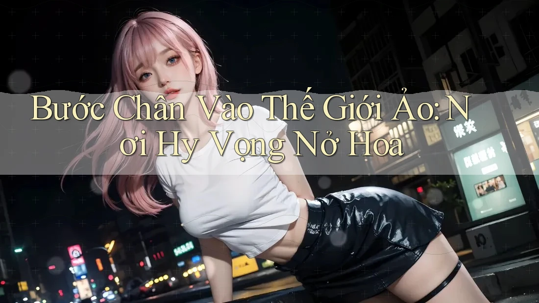Bước Chân Vào Thế Giới Ảo: Nơi Hy Vọng Nở Hoa