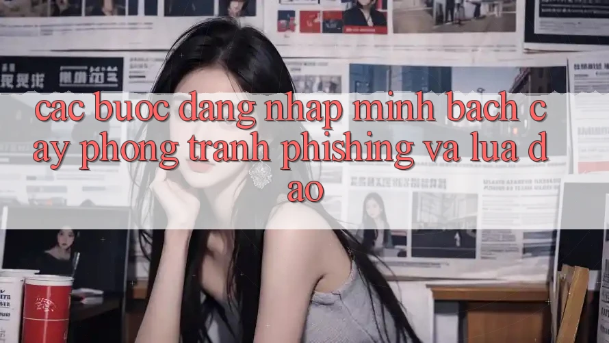 Các bước Đăng Nhập Minh bạch cậy - Phòng Tránh Phishing Và Lừa Đảo