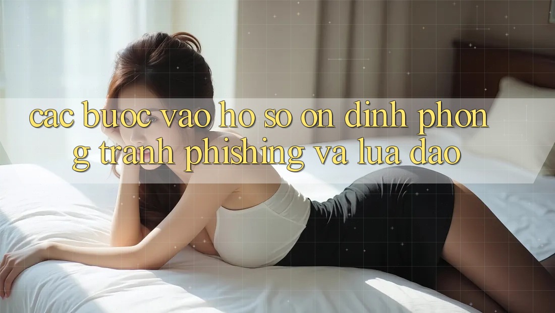 Các bước Vào hồ sơ Ổn định - Phòng Tránh Phishing Và Lừa Đảo