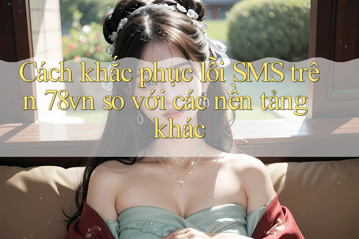 Cách khắc phục lỗi SMS trên 78vn so với các nền tảng khác