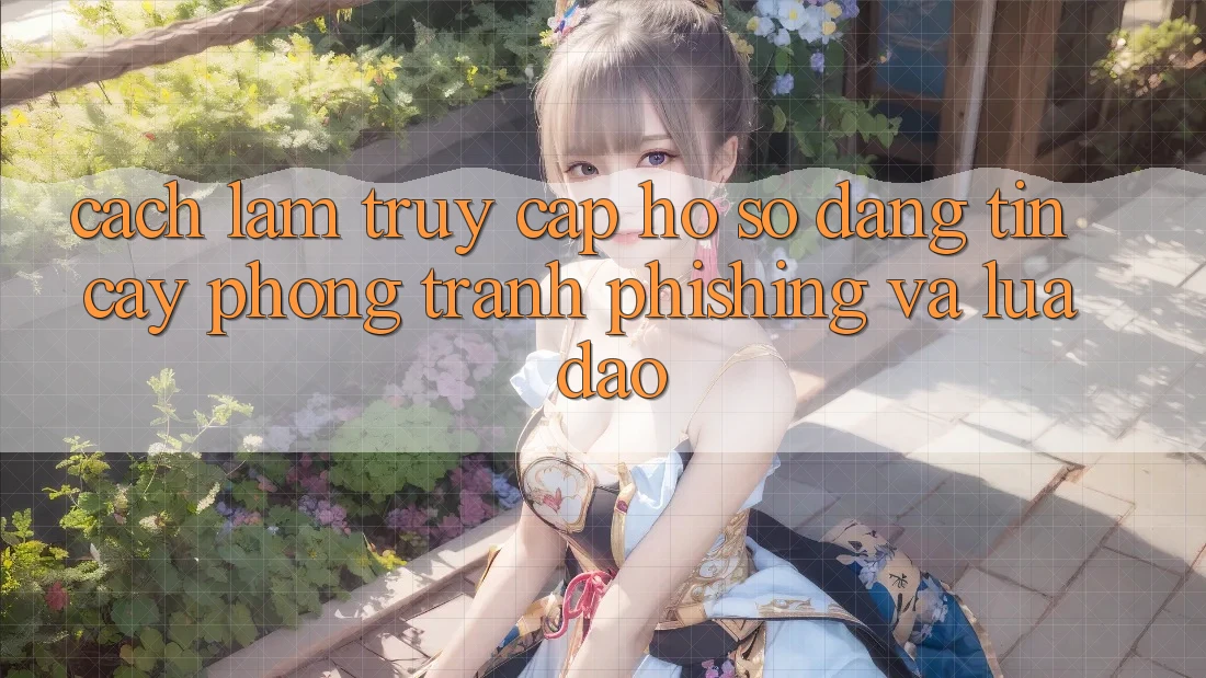 Cách làm Truy cập hồ sơ Đáng tin cậy - Phòng Tránh Phishing Và Lừa Đảo