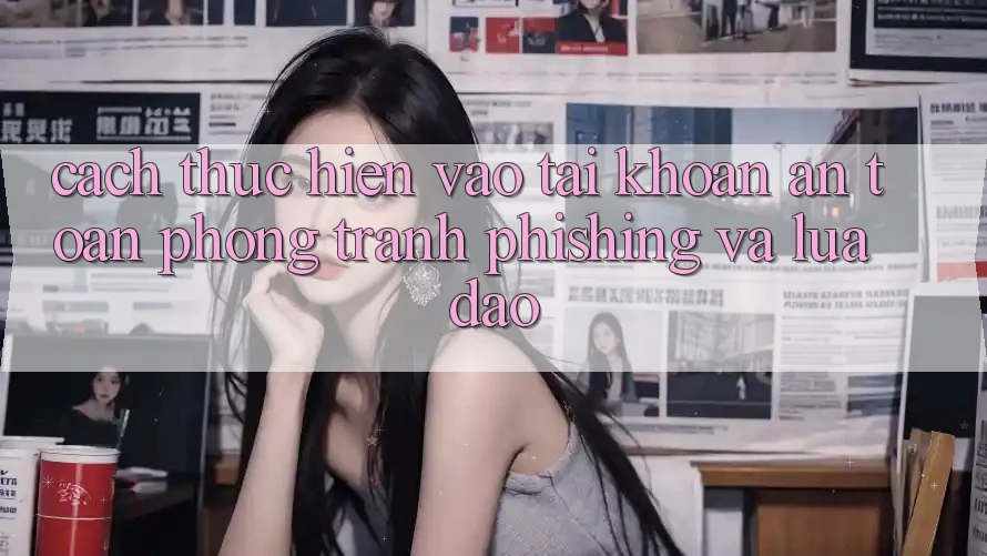 Cách thực hiện Vào tài khoản An Toàn - Phòng Tránh Phishing Và Lừa Đảo