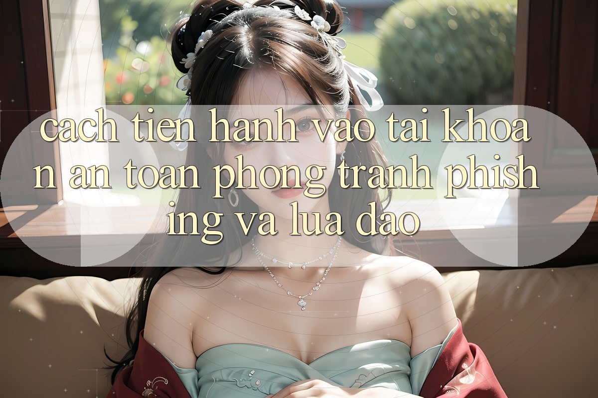 Cách tiến hành Vào tài khoản An toàn - Phòng Tránh Phishing Và Lừa Đảo