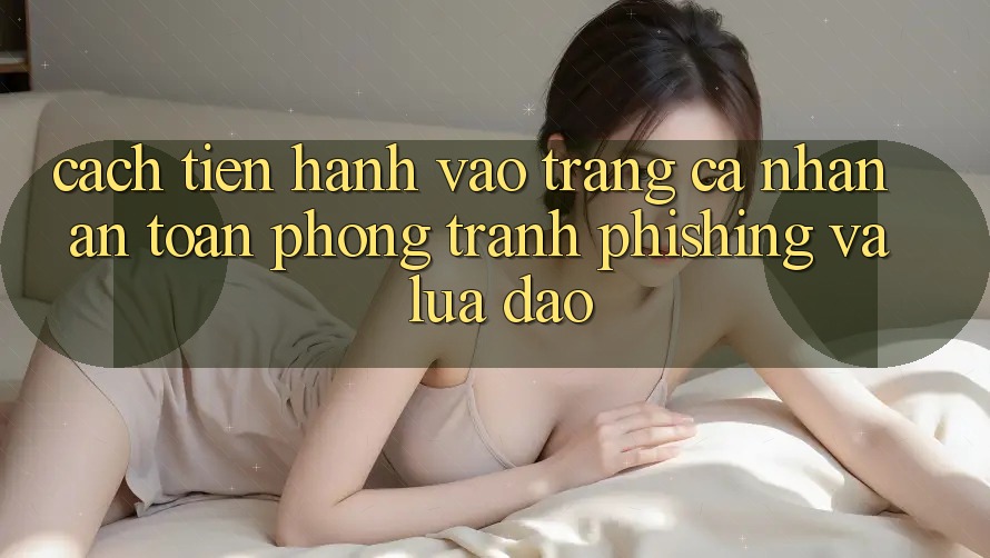 Cách tiến hành Vào trang cá nhân An Toàn - Phòng Tránh Phishing Và Lừa Đảo