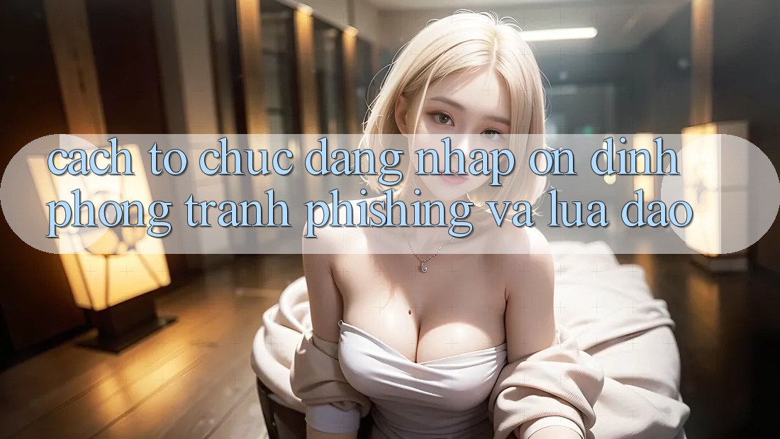 Cách tổ chức Đăng Nhập Ổn định - Phòng Tránh Phishing Và Lừa Đảo