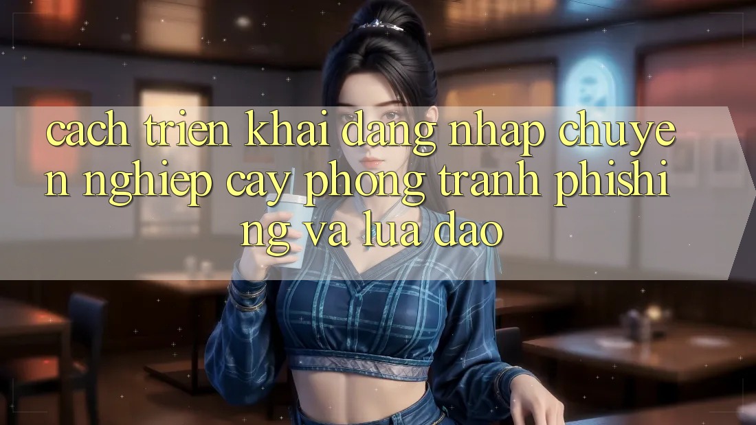 Cách triển khai Đăng Nhập Chuyên nghiệp cậy - Phòng Tránh Phishing Và Lừa Đảo