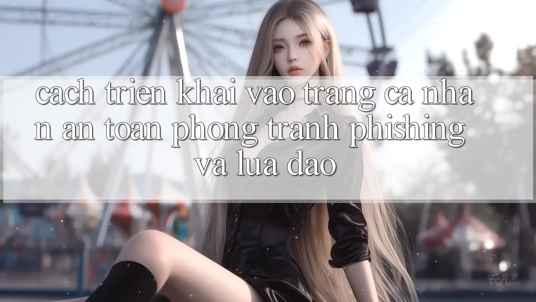 Cách triển khai Vào trang cá nhân An Toàn - Phòng Tránh Phishing Và Lừa Đảo