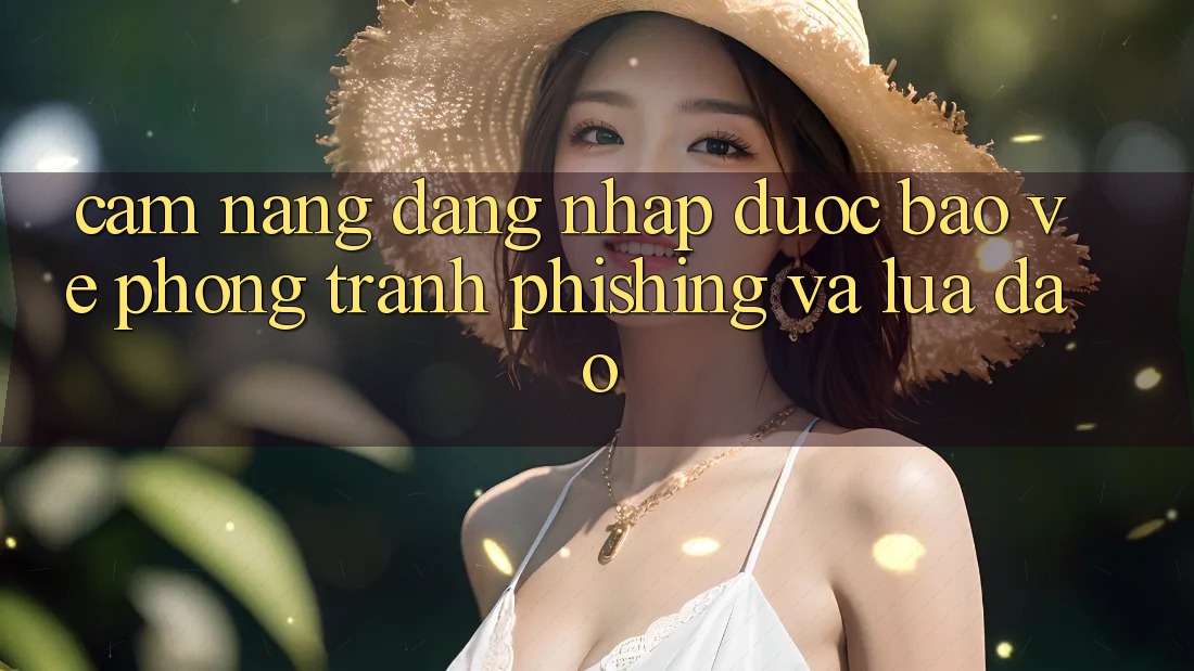 Cẩm nang Đăng nhập Được bảo vệ - Phòng Tránh Phishing Và Lừa Đảo