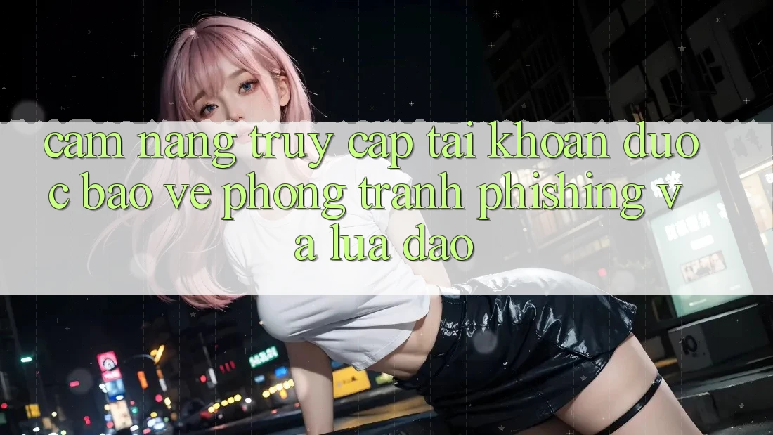 Cẩm nang Truy cập tài khoản Được bảo vệ - Phòng Tránh Phishing Và Lừa Đảo