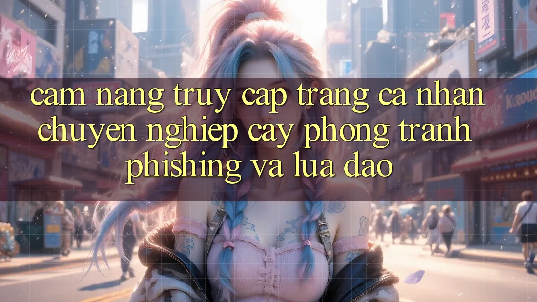 Cẩm nang Truy cập trang cá nhân Chuyên nghiệp cậy - Phòng Tránh Phishing Và Lừa Đảo