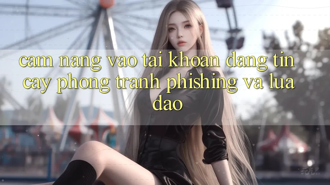 Cẩm nang Vào tài khoản Đáng tin cậy - Phòng Tránh Phishing Và Lừa Đảo