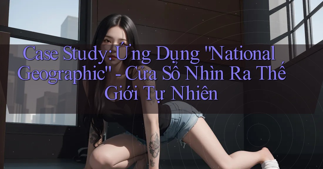 Case Study: Ứng Dụng “National Geographic” - Cửa Sổ Nhìn Ra Thế Giới Tự Nhiên