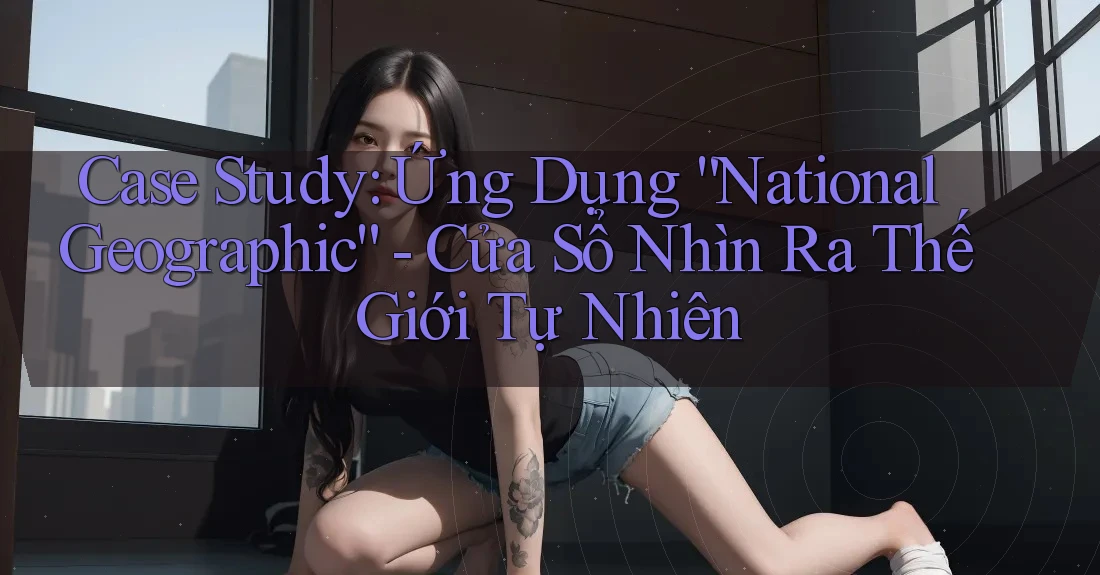 Case Study: Ứng Dụng “National Geographic” - Cửa Sổ Nhìn Ra Thế Giới Tự Nhiên