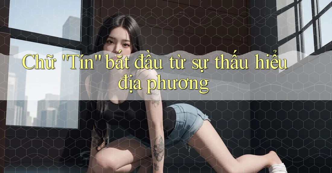 Chữ “Tín” bắt đầu từ sự thấu hiểu địa phương