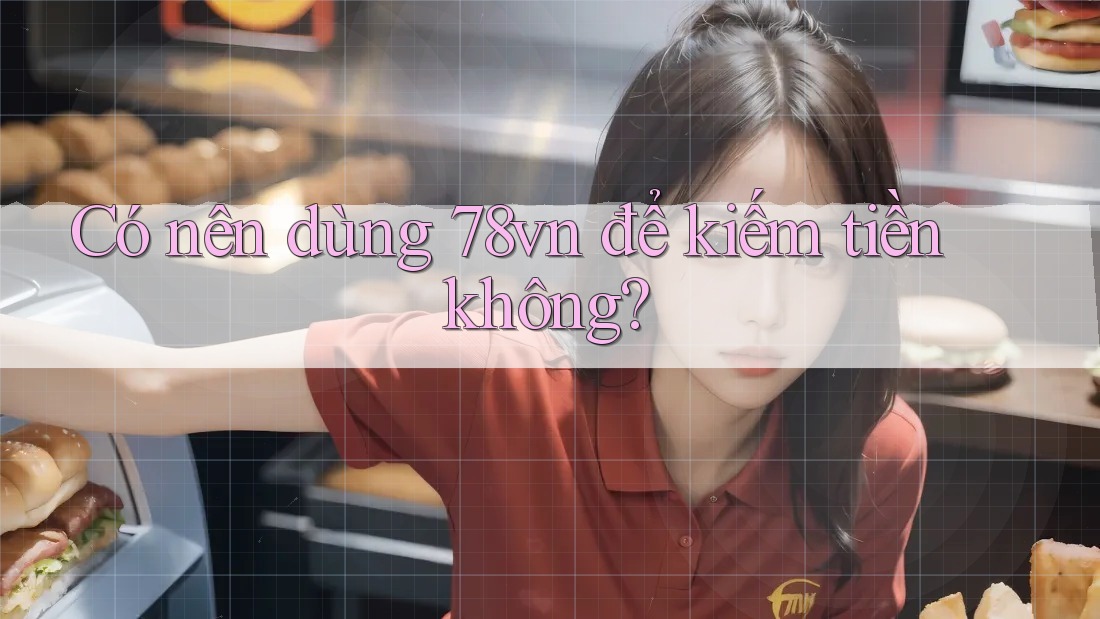 Có nên dùng 78vn để kiếm tiền không?