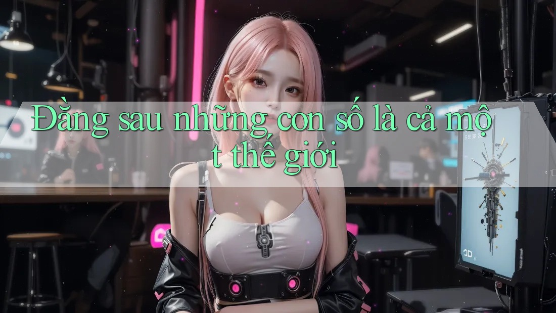Đằng sau những con số là cả một thế giới