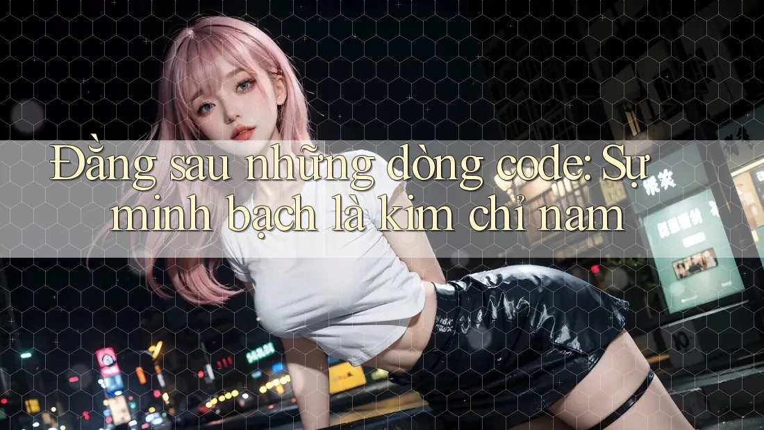 Đằng sau những dòng code: Sự minh bạch là kim chỉ nam
