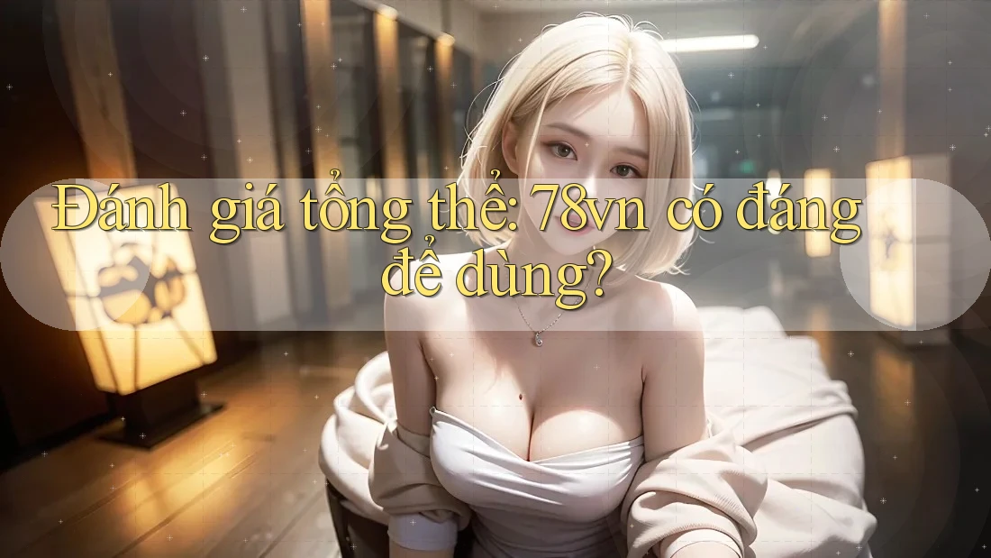 Đánh giá tổng thể: 78vn có đáng để dùng?