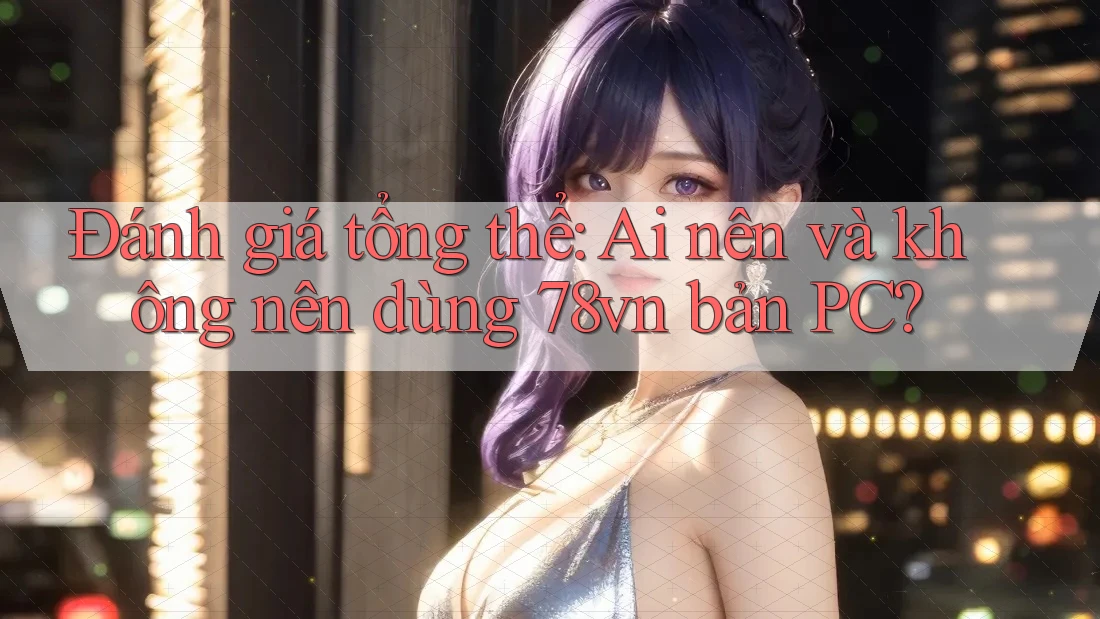 Đánh giá tổng thể: Ai nên và không nên dùng 78vn bản PC?