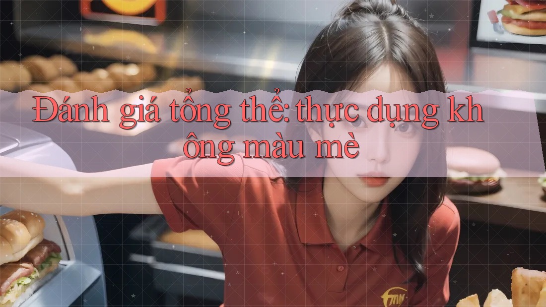 Đánh giá tổng thể: thực dụng không màu mè