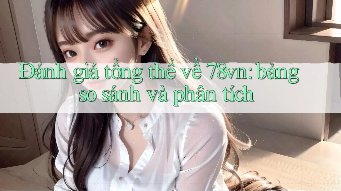 Đánh giá tổng thể về 78vn: bảng so sánh và phân tích Đánh giá tổng thể về 78vn: bảng so sánh và phân tích
