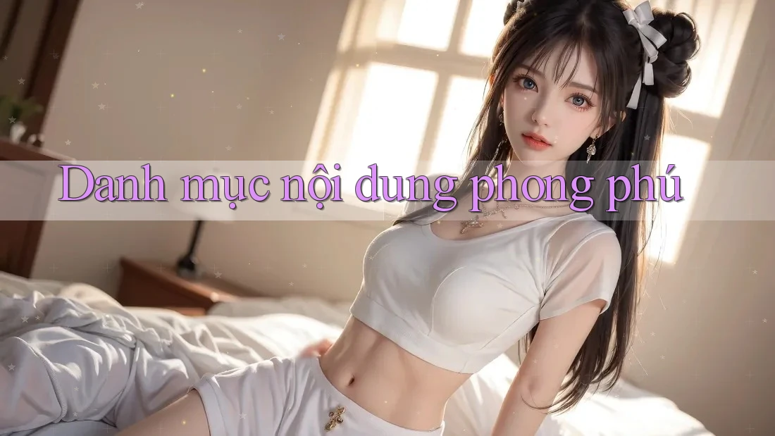 Danh mục nội dung phong phú