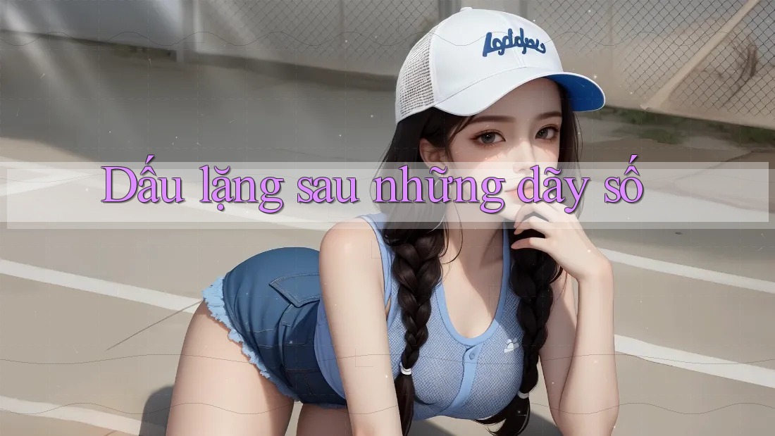 Dấu lặng sau những dãy số