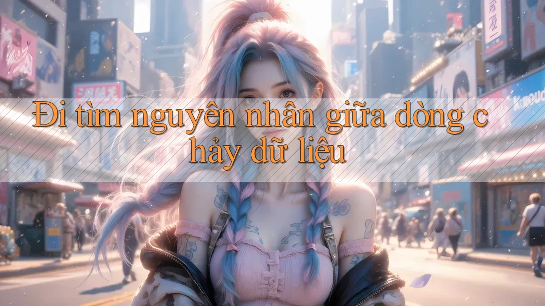 Đi tìm nguyên nhân giữa dòng chảy dữ liệu