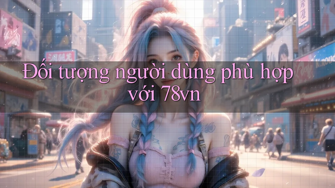 Đối tượng người dùng phù hợp với 78vn
