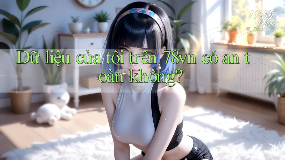 Dữ liệu của tôi trên 78vn có an toàn không?