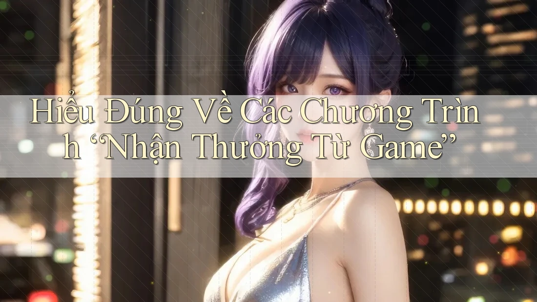 Hiểu Đúng Về Các Chương Trình “Nhận Thưởng Từ Game”