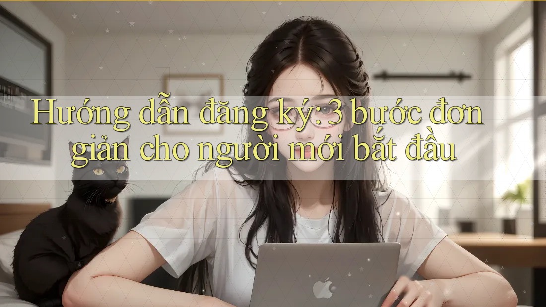 Hướng dẫn đăng ký: 3 bước đơn giản cho người mới bắt đầu