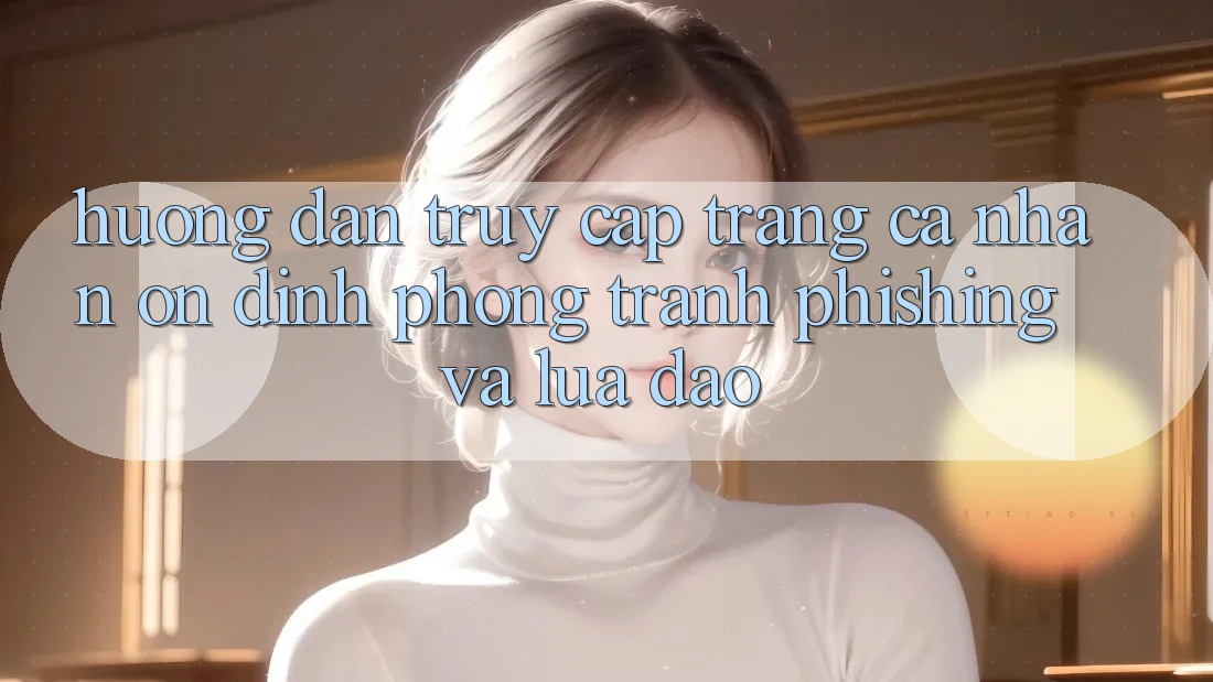 Hướng Dẫn Truy cập trang cá nhân Ổn định - Phòng Tránh Phishing Và Lừa Đảo
