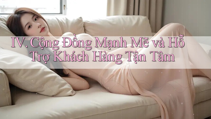 IV. Cộng Đồng Mạnh Mẽ và Hỗ Trợ Khách Hàng Tận Tâm
