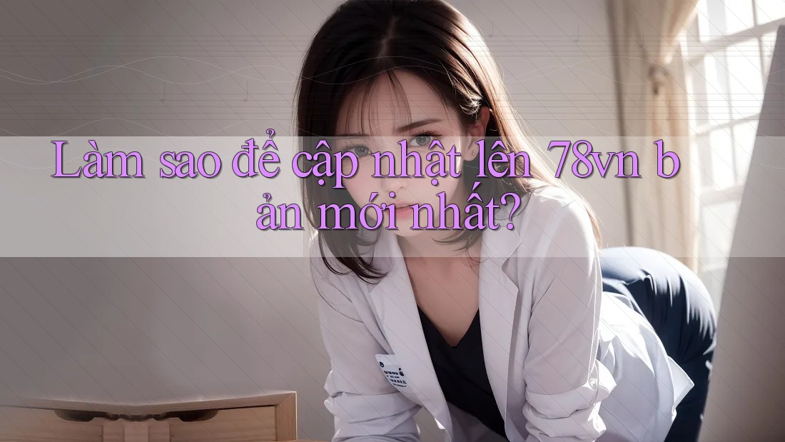 Làm sao để cập nhật lên 78vn bản mới nhất?