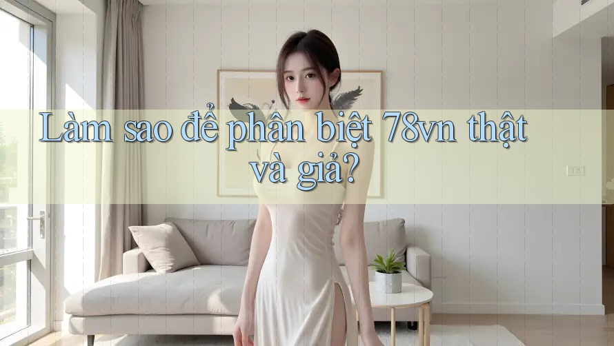 Làm sao để phân biệt 78vn thật và giả?